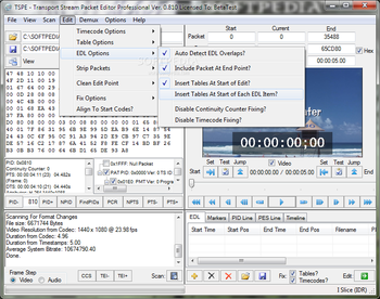 Transport Stream Packet Editor screenshot 5