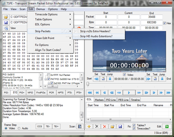 Transport Stream Packet Editor screenshot 6