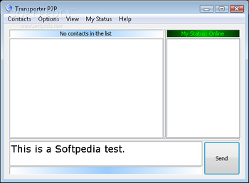 Transporter P2P screenshot