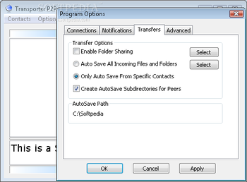 Transporter P2P screenshot 4
