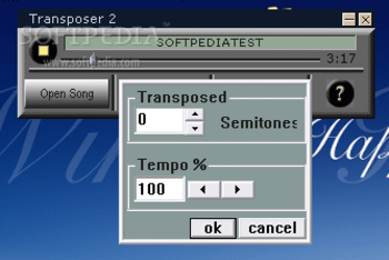 Transposer screenshot 2