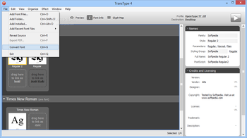 TransType (formerly TransType SE) screenshot 2