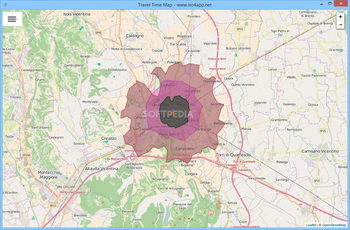 Travel Time Map screenshot
