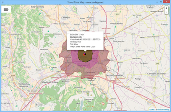 Travel Time Map screenshot 2
