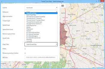 Travel Time Map screenshot 5