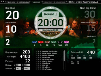 Travis Poker Timer screenshot 2