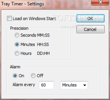 Tray Timer screenshot 2