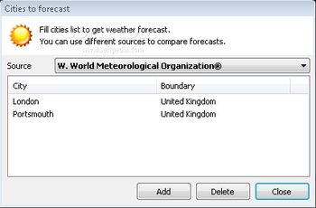 Tray Weather Forecast screenshot 3