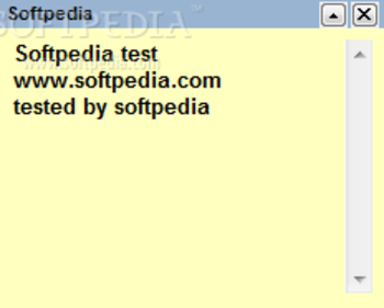 TrayNotes screenshot