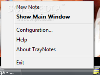 TrayNotes screenshot 3