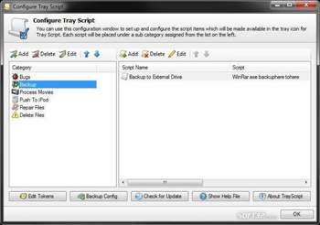 TrayScript screenshot 2