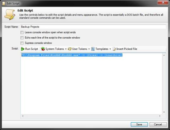 TrayScript screenshot 2