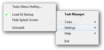 TrayTask screenshot