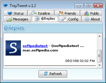 TrayTweet screenshot 3