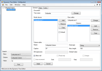 Tree Editor screenshot