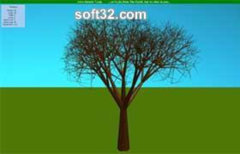 Tree screensaver screenshot