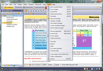 TreeDBNotes Pro screenshot 11