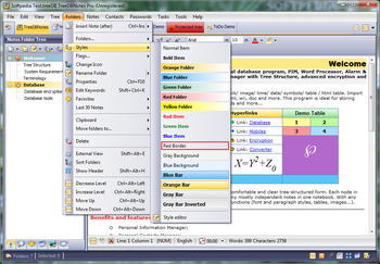 TreeDBNotes Pro screenshot 9