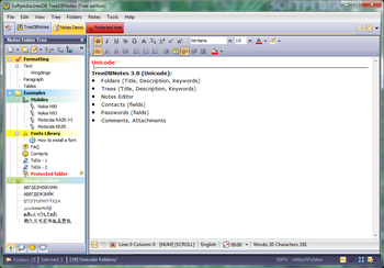 TreeDBNotes screenshot 5