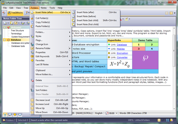 TreeDBNotes screenshot 9