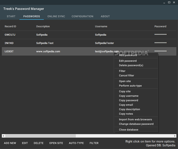 Treek's Password Manager screenshot 4