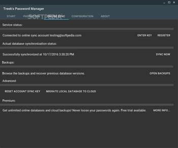 Treek's Password Manager screenshot 8