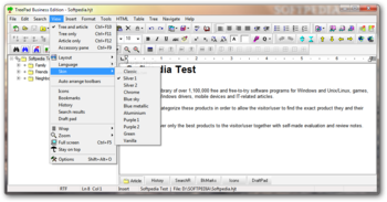 TreePad Business Edition screenshot 4