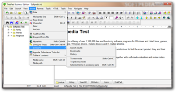 TreePad Business Edition screenshot 5