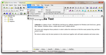 TreePad Business Edition screenshot 7