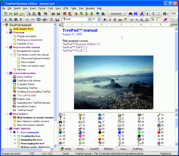 TreePad Business Edition screenshot 2
