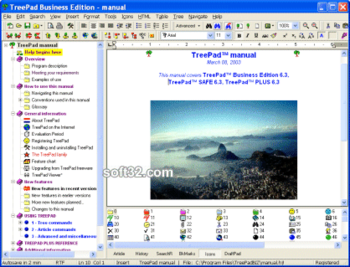 TreePad Business Edition screenshot 3