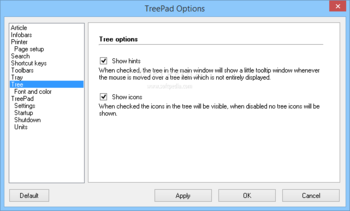 TreePad Lite screenshot 14