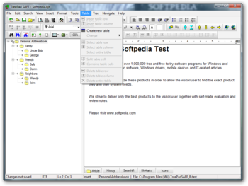 TreePad SAFE screenshot 8