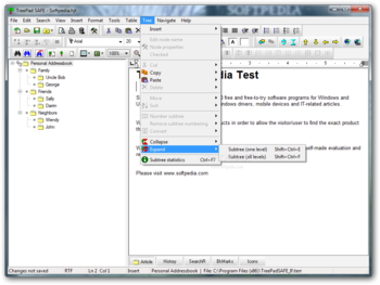 TreePad SAFE screenshot 9