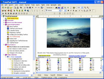 TreePad SAFE screenshot 2