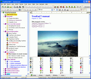 TreePad SAFE screenshot 3