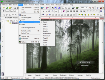 TreePad X Enterprise 12 Gb single-user screenshot 3