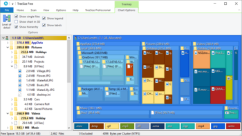 TreeSize Free screenshot
