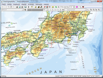 TrekkingMapEditor screenshot 2