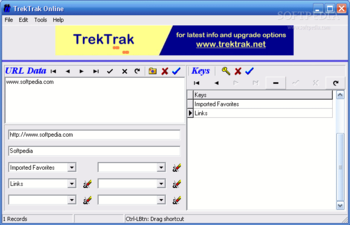 TrekTrak screenshot