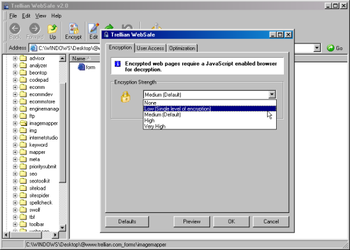 Trellian WebSafe screenshot