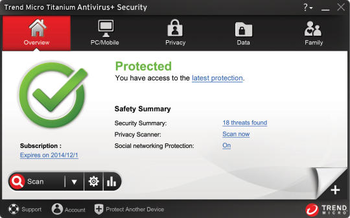 Trend Micro AntiVirus Plus screenshot