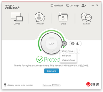 Trend Micro Antivirus+ screenshot 2