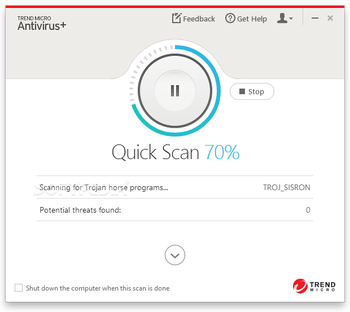 Trend Micro Antivirus+ screenshot 3