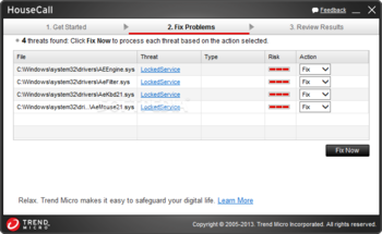 Trend Micro HouseCall screenshot 3