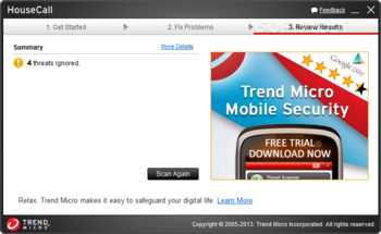 Trend Micro HouseCall screenshot 5