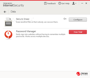 Trend Micro Internet Security screenshot 4