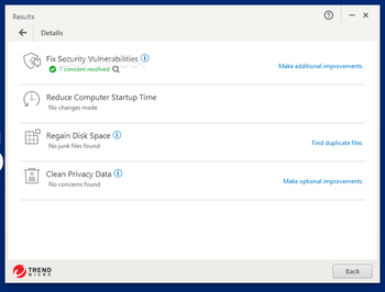 Trend Micro Maximum Security screenshot 19
