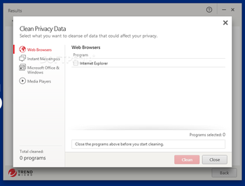 Trend Micro Maximum Security screenshot 20