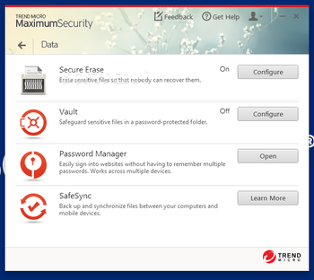 Trend Micro Maximum Security screenshot 26